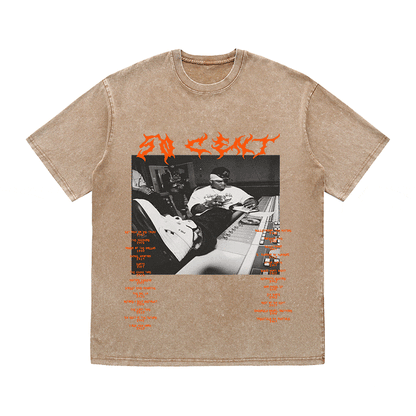 RDMCLOTHINGART tapestry hoodie 50 CENT HEAVY WEIGHT COTTON TEE-8922