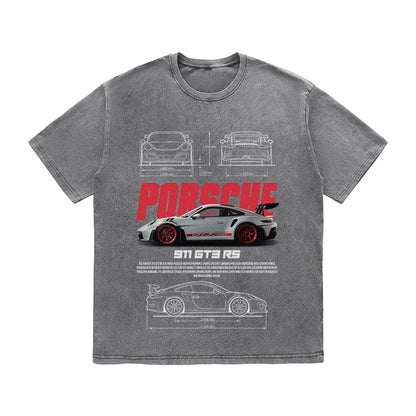 RDMCLOTHINGART tapestry hoodie 911 GT3 RS HEAVY COTTON TEES-9394