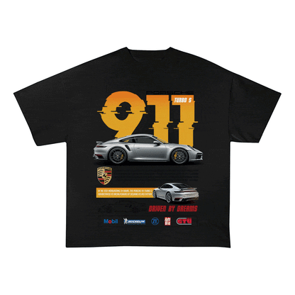 RDMCLOTHINGART tapestry hoodie 911 HEAVY WEIGHT COTTON TEE-8842