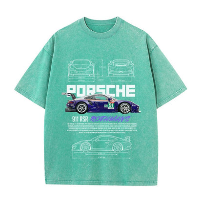 RDMCLOTHINGART tapestry hoodie 911 RSR ROTHMANS HEAVY COTTON TEES-9402