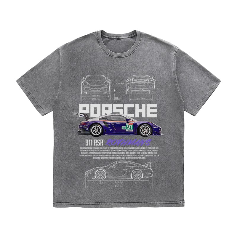 RDMCLOTHINGART tapestry hoodie 911 RSR ROTHMANS HEAVY COTTON TEES-9402