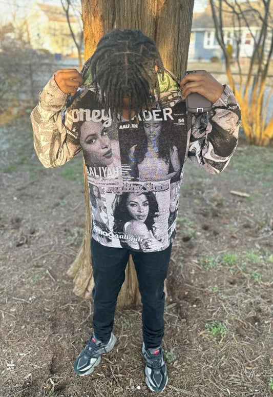 Aaliyah Tapestry - RDMCLOTHINGART