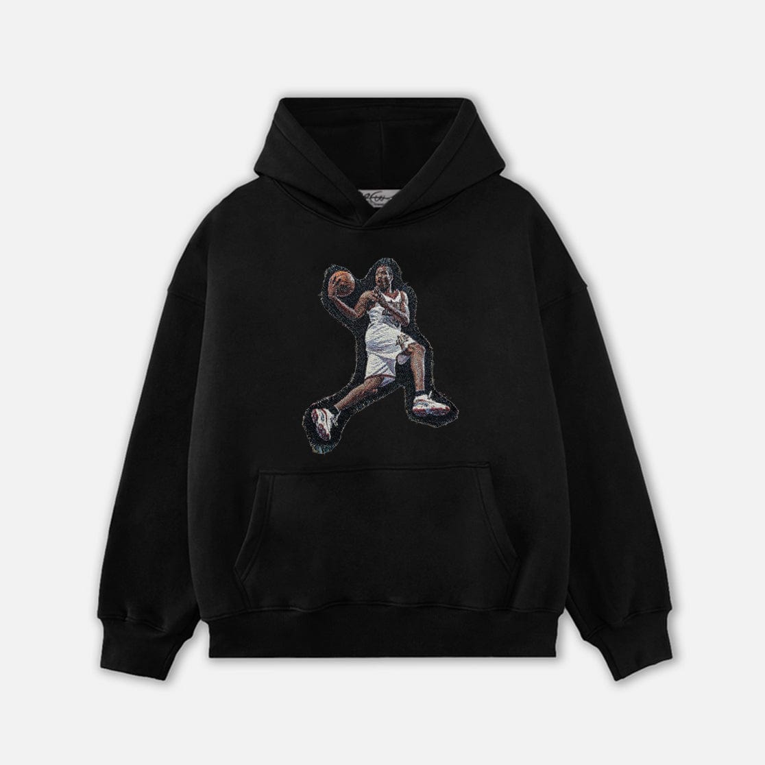 AI FLY TAPESTRY PATCH HOODIE-9001 - RDMCLOTHINGART