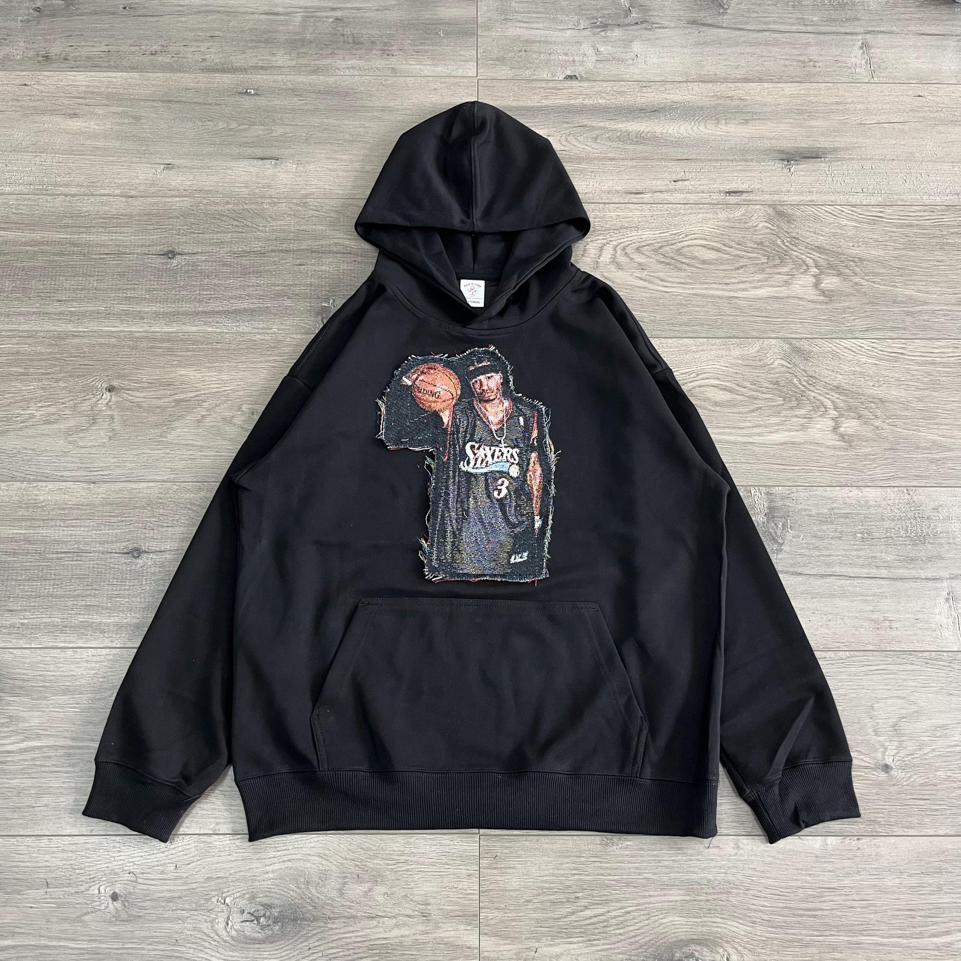 AI TAPESTRY PATCH HOODIE-9037 - RDMCLOTHINGART