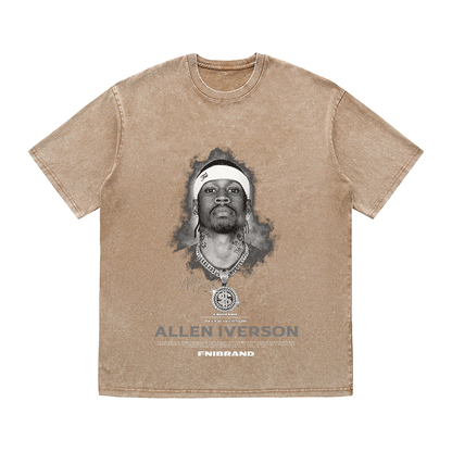 RDMCLOTHINGART tapestry hoodie ALLEN HEAVY WEIGHT COTTON TEE-9300