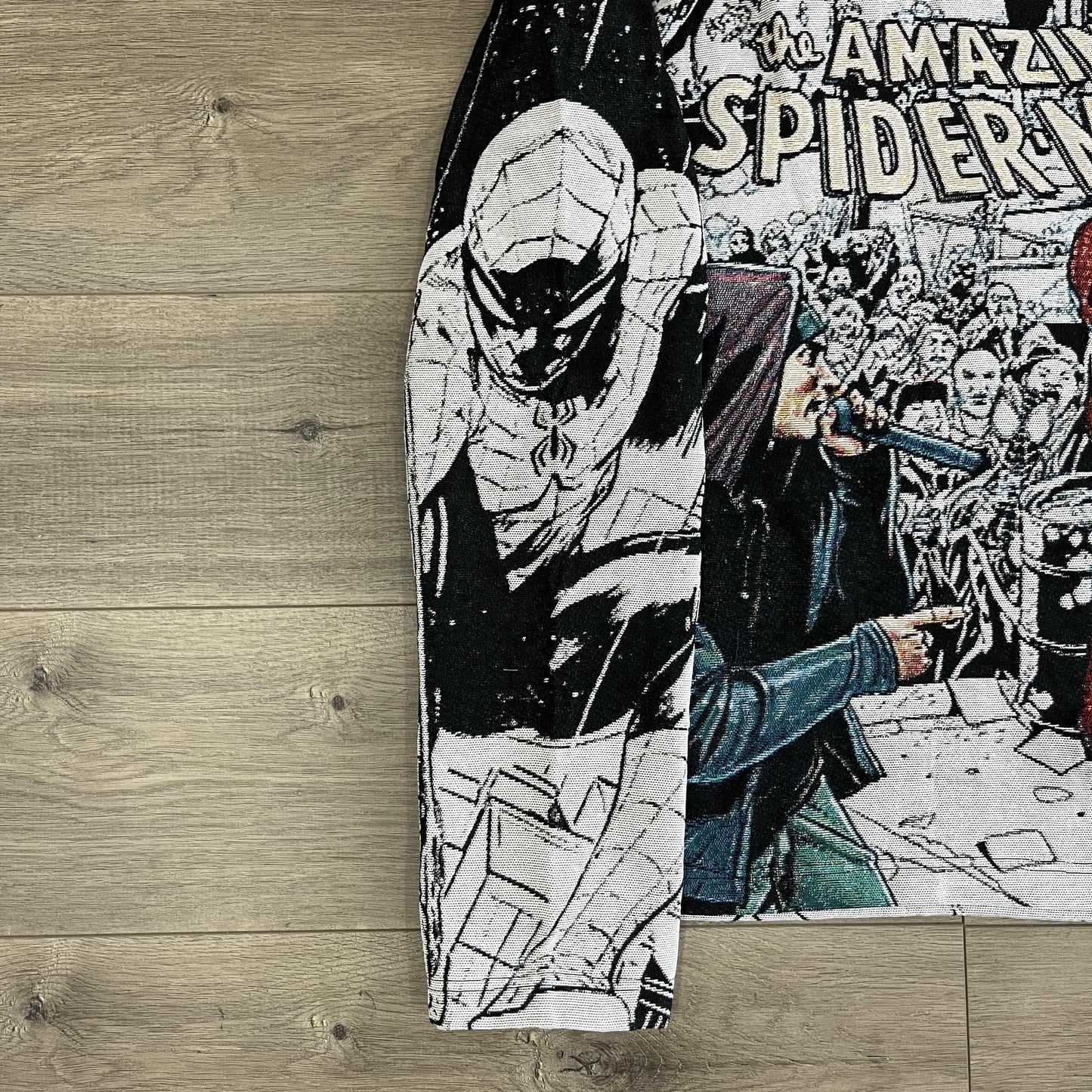 AMAZING SPIDER&VENOM TAPESTRY HOODIE - RDMCLOTHINGART