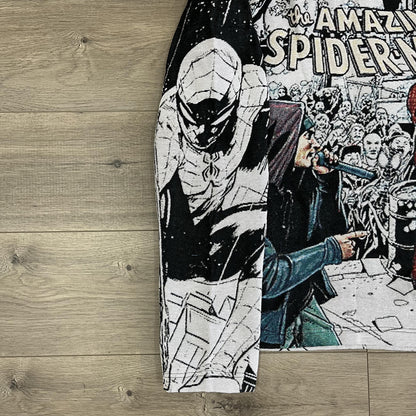 AMAZING SPIDER&VENOM TAPESTRY HOODIE - RDMCLOTHINGART