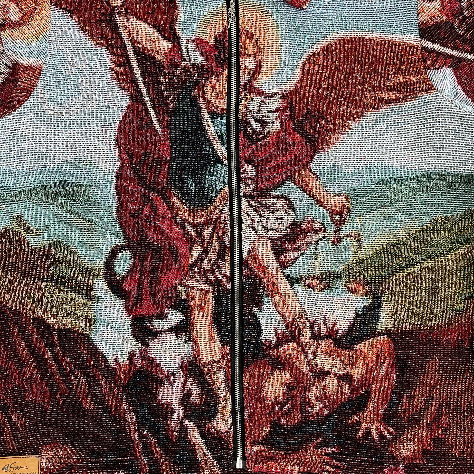 RDMCLOTHINGART tapestry hoodie ARCHANGEL MICHAEL TAPESTRY JACKET