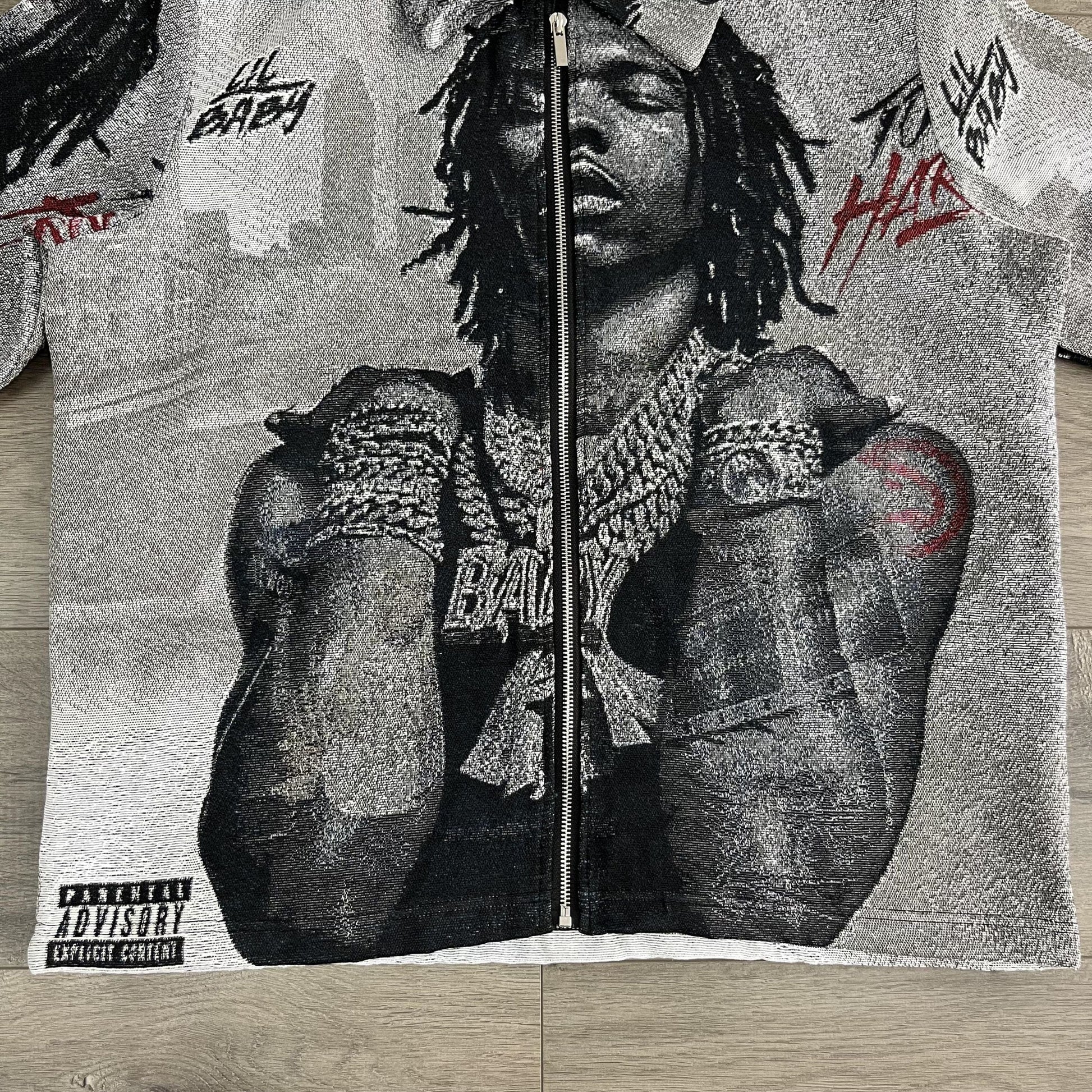 RDMCLOTHINGART tapestry hoodie BABY TAPESTRY TEE