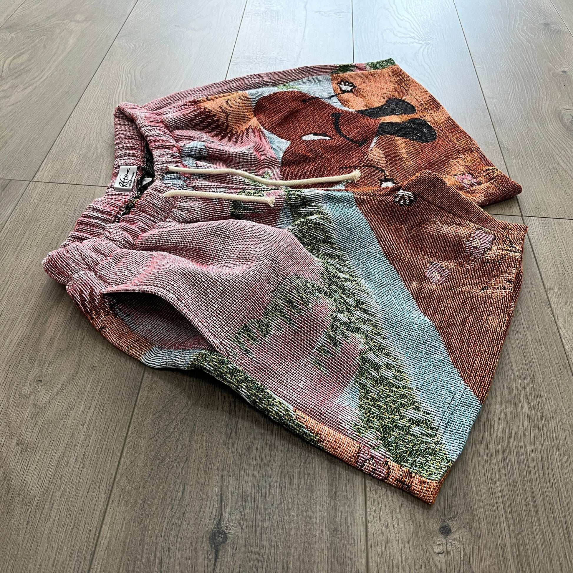 RDMCLOTHINGART tapestry hoodie BAD-BUNNY TAPESTRY SHORTS