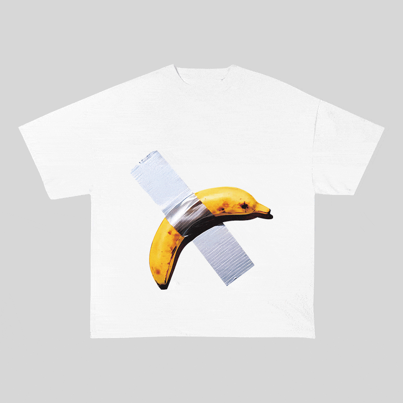RDMCLOTHINGART tapestry hoodie BANANA HEAVY WEIGHT COTTON TEE-9301