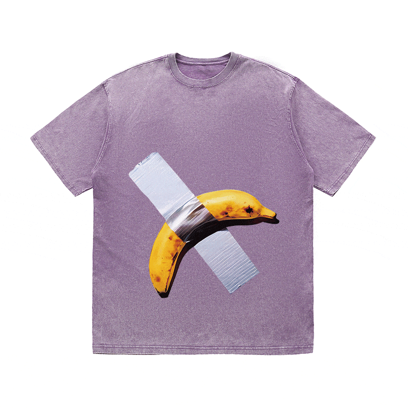 RDMCLOTHINGART tapestry hoodie BANANA HEAVY WEIGHT COTTON TEE-9301