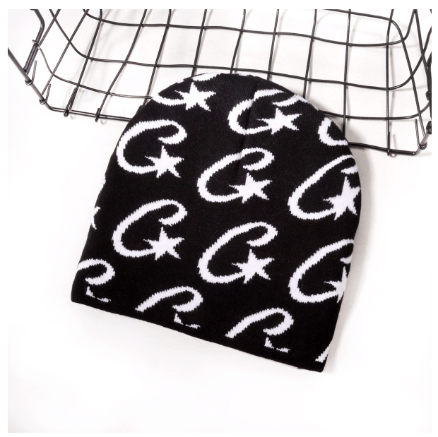 RDMCLOTHINGART tapestry hoodie BEANIE-2070