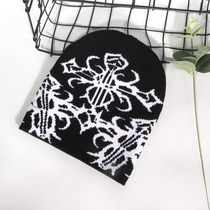 RDMCLOTHINGART tapestry hoodie BEANIE-2072