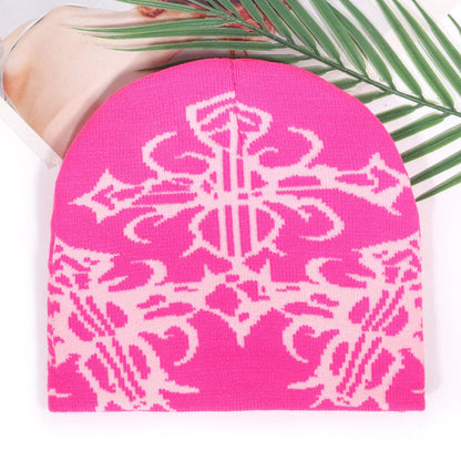 RDMCLOTHINGART tapestry hoodie BEANIE-2072