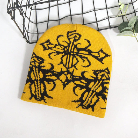 RDMCLOTHINGART tapestry hoodie BEANIE-2072
