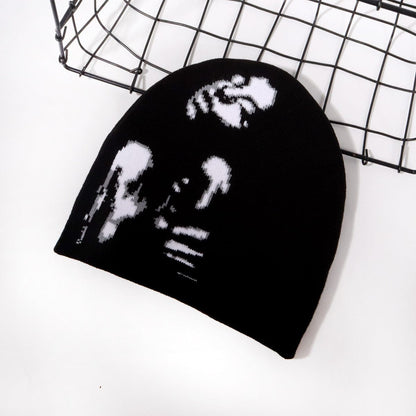 RDMCLOTHINGART tapestry hoodie BEANIE-2074