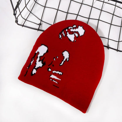 RDMCLOTHINGART tapestry hoodie BEANIE-2074