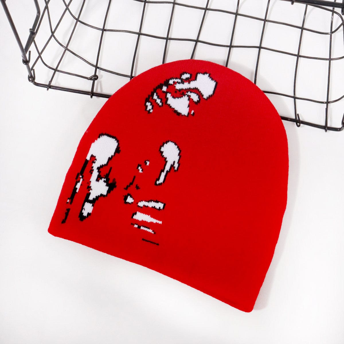 RDMCLOTHINGART tapestry hoodie BEANIE-2074