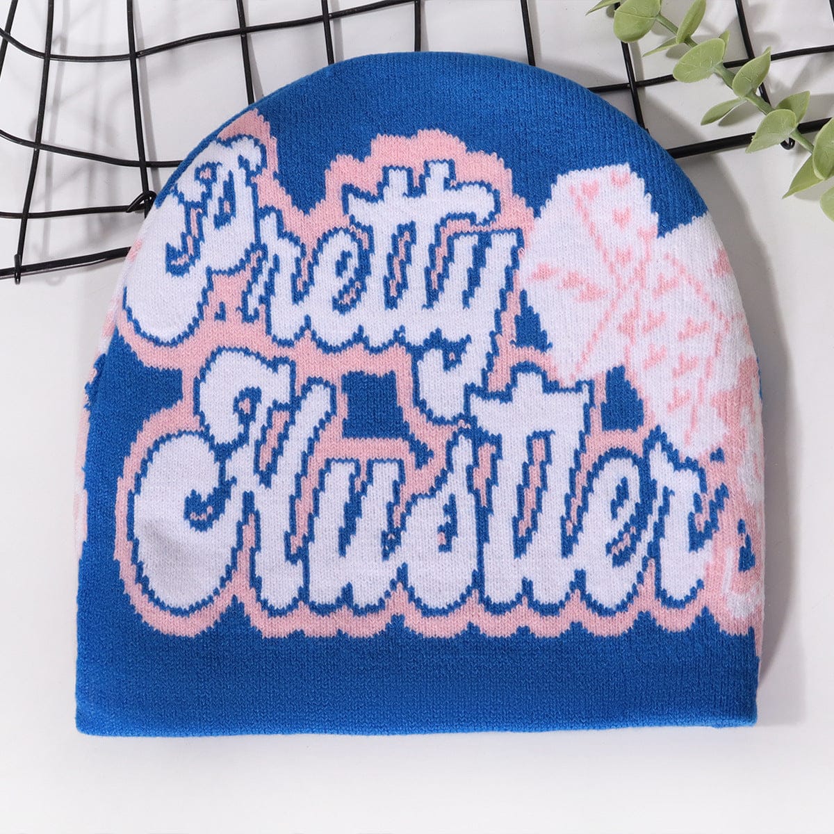 RDMCLOTHINGART tapestry hoodie BEANIE-2081