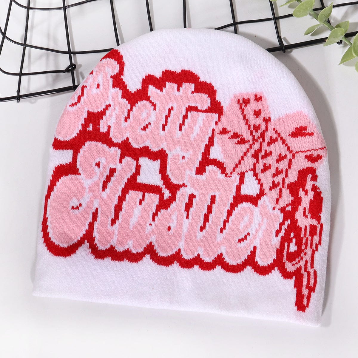 RDMCLOTHINGART tapestry hoodie BEANIE-2081