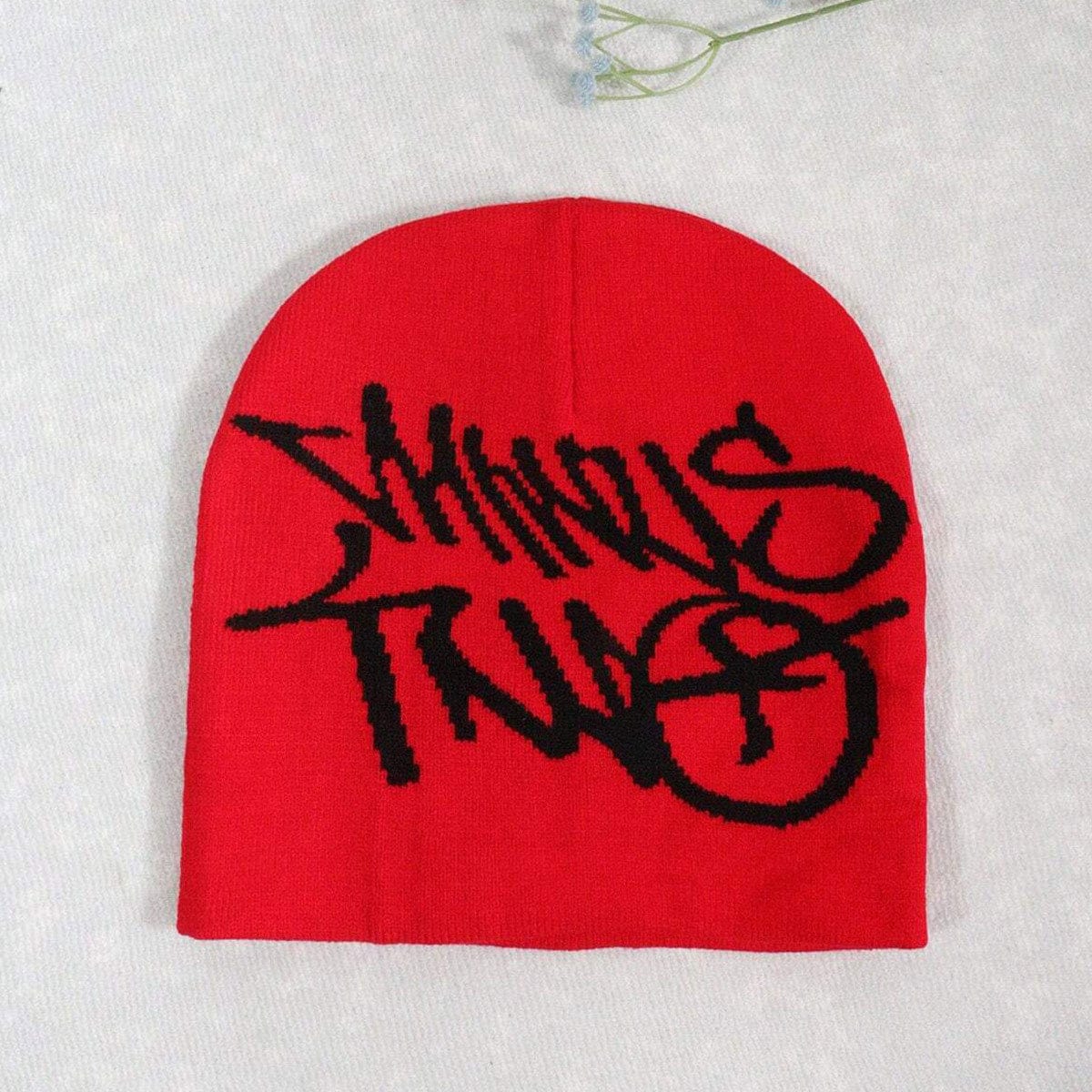 RDMCLOTHINGART tapestry hoodie BEANIE-2082