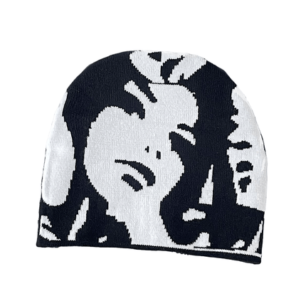 RDMCLOTHINGART tapestry hoodie BEANIE-2084