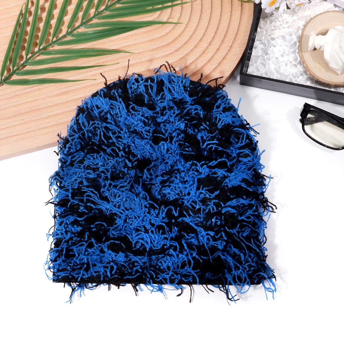 RDMCLOTHINGART tapestry hoodie BEANIE-2091