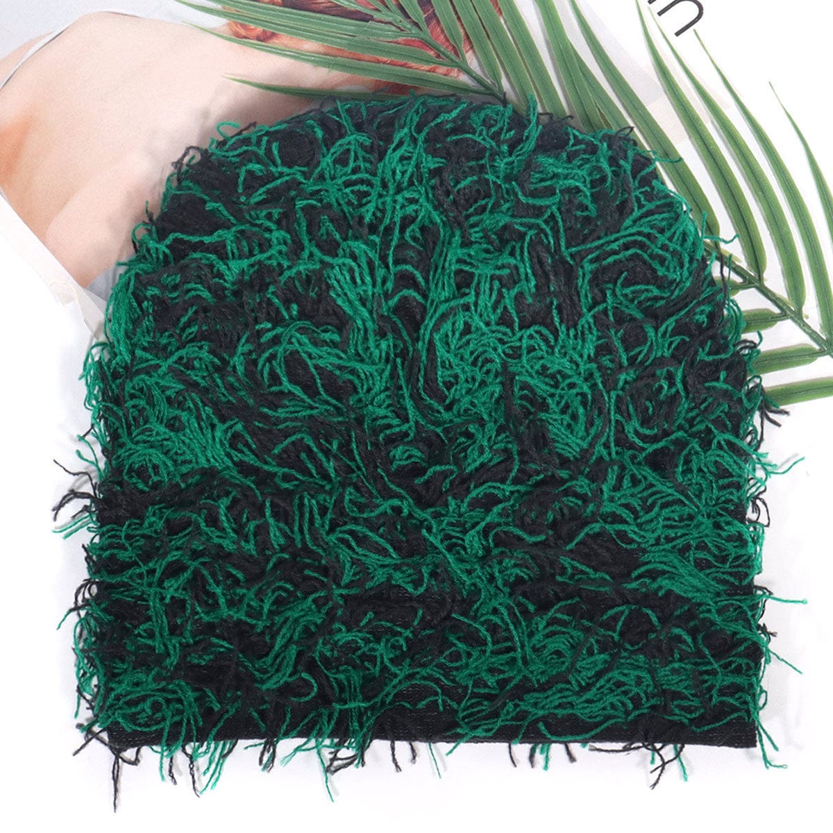 RDMCLOTHINGART tapestry hoodie BEANIE-2091