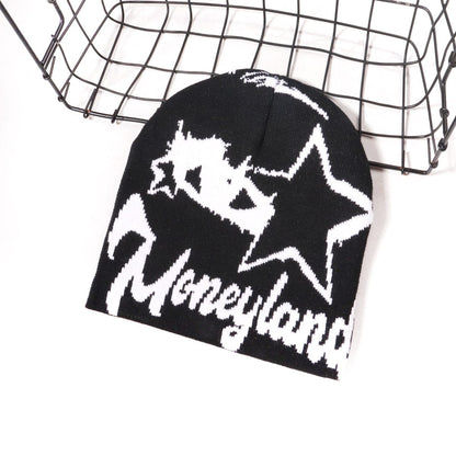RDMCLOTHINGART tapestry hoodie BEANIE-2092