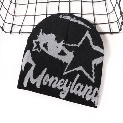 RDMCLOTHINGART tapestry hoodie BEANIE-2092