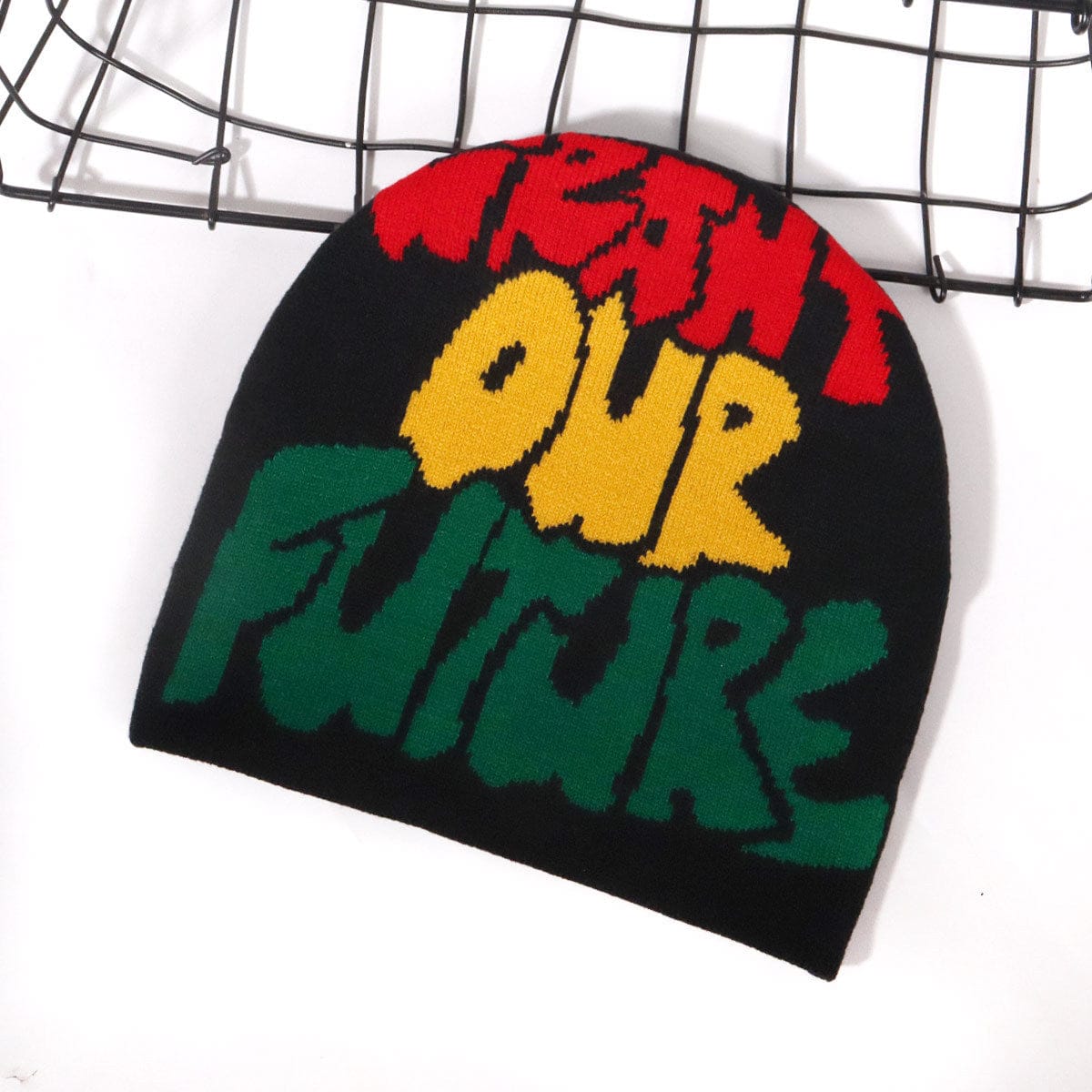 RDMCLOTHINGART tapestry hoodie BEANIE-2098