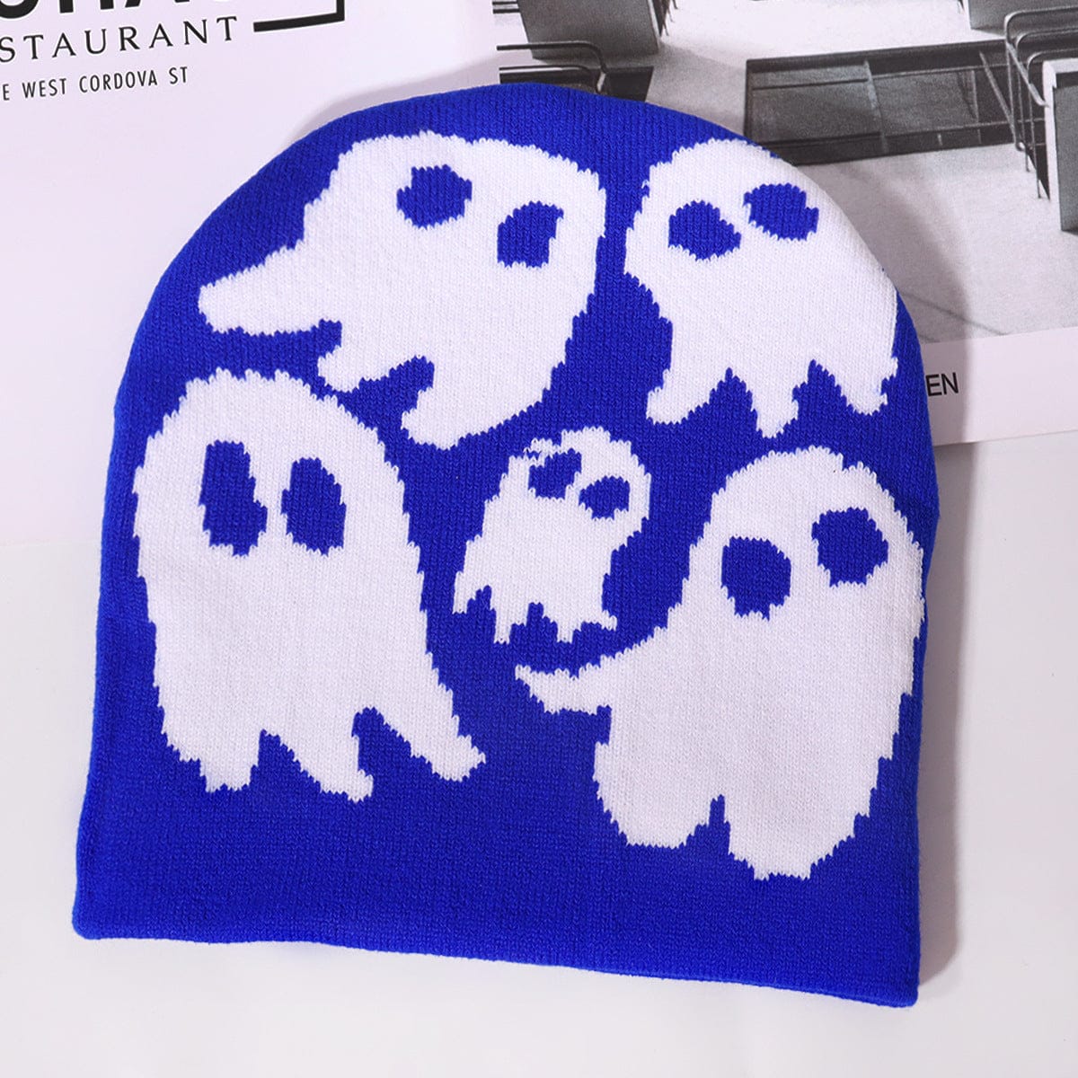 RDMCLOTHINGART tapestry hoodie BEANIE-2101