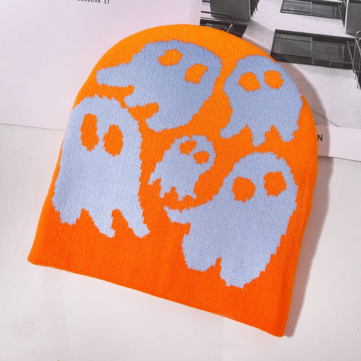 RDMCLOTHINGART tapestry hoodie BEANIE-2101