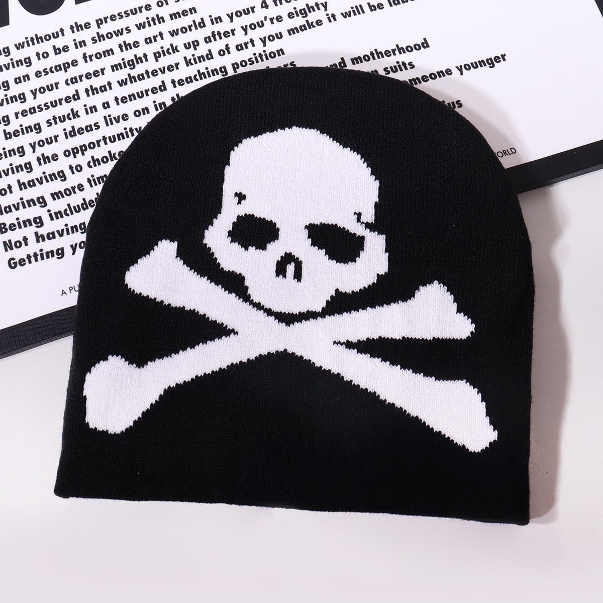 RDMCLOTHINGART tapestry hoodie BEANIE-2102