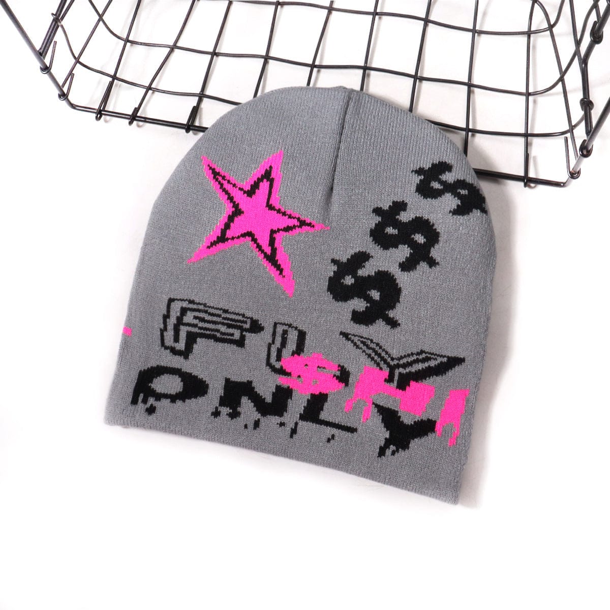 RDMCLOTHINGART tapestry hoodie BEANIE-2111