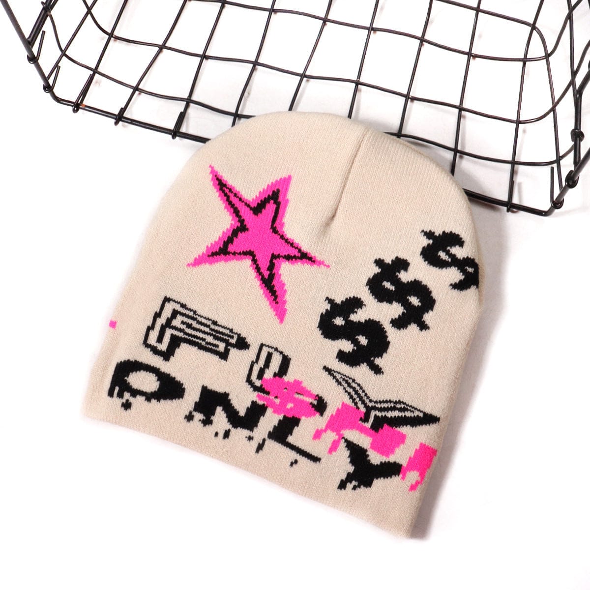 RDMCLOTHINGART tapestry hoodie BEANIE-2111