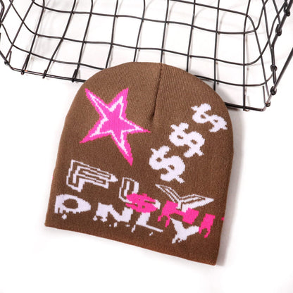 RDMCLOTHINGART tapestry hoodie BEANIE-2111