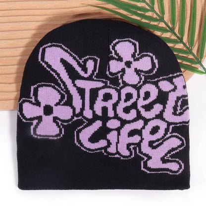 RDMCLOTHINGART tapestry hoodie BEANIE-2116