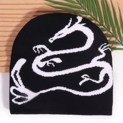 RDMCLOTHINGART tapestry hoodie BEANIE-2118