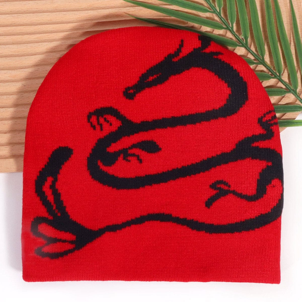 RDMCLOTHINGART tapestry hoodie BEANIE-2118