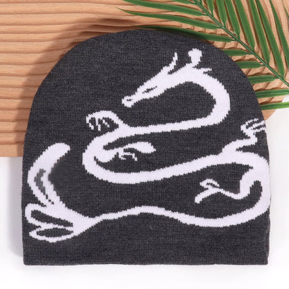 RDMCLOTHINGART tapestry hoodie BEANIE-2118