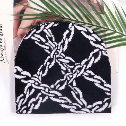 RDMCLOTHINGART tapestry hoodie BEANIE-2119