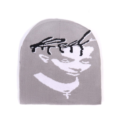 RDMCLOTHINGART tapestry hoodie BEANIE-2121