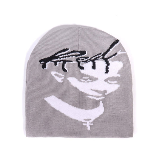 RDMCLOTHINGART tapestry hoodie BEANIE-2121