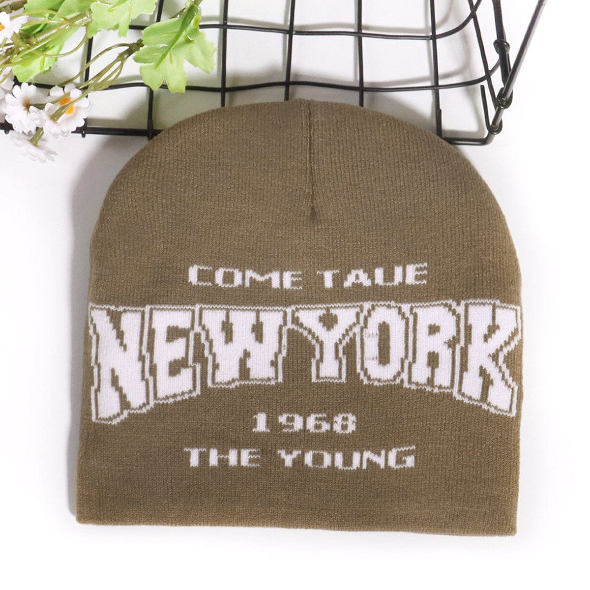 RDMCLOTHINGART tapestry hoodie BEANIE-2126