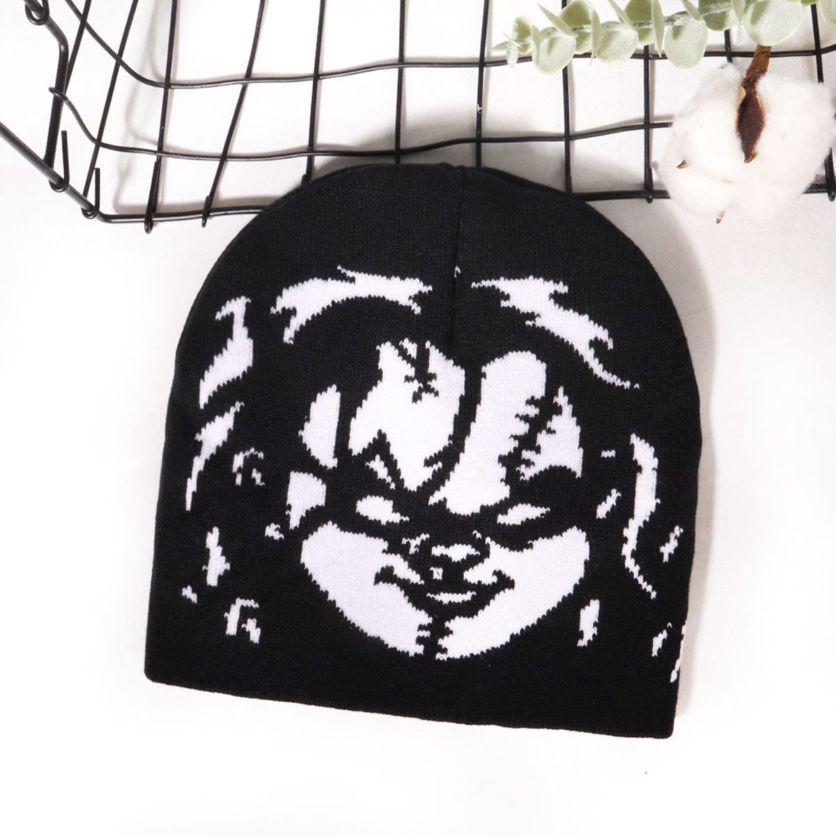 RDMCLOTHINGART tapestry hoodie BEANIE-2132