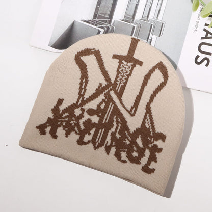 RDMCLOTHINGART tapestry hoodie BEANIE-2142