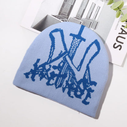 RDMCLOTHINGART tapestry hoodie BEANIE-2142