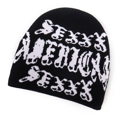 RDMCLOTHINGART tapestry hoodie BEANIE-2145